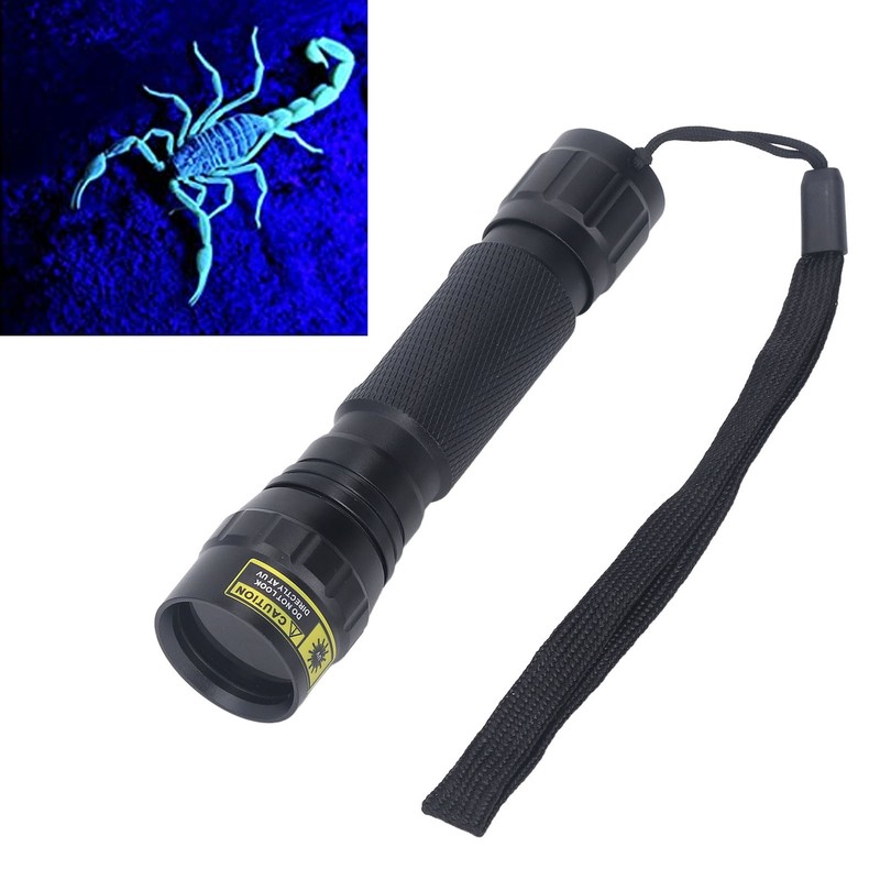 UV Flashlight Curing Light Blacklight 365nm 5W Portable Inspection Tool