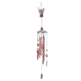 Iron Wind Chime Outdoor Decor Vintage Fashionable Garden Hanging Wind Bell for Branches Terrace Angel