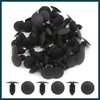 TUCKBOLD 100pcs Plastic Rivets Fastener Fender Bumper Push Clips 11mm