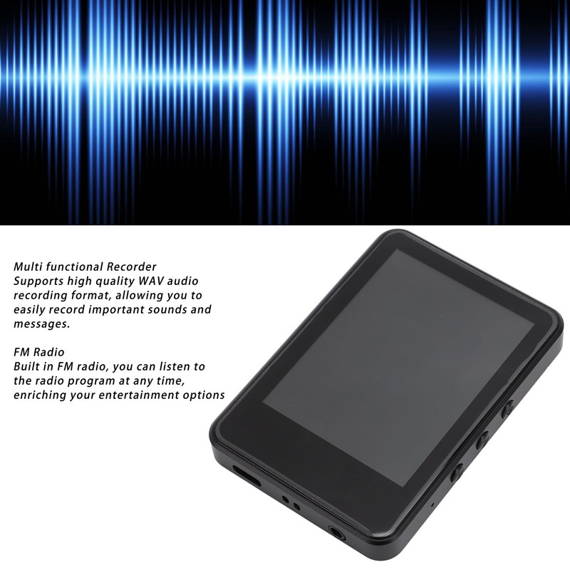 2.8 Inch Touch Screen MP3 MP4 Player Built in FM