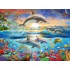 Ravensburger 12895 Puzzle, 300 Pieces XXL: Le Paradis des Dauphins,