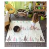Tapete De Juego Plegable 1.55 X 2.00 Para Bebés Doble