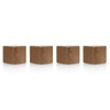 magnetoplan Design Magnets Wood Series Cube Premium Magnets Made of