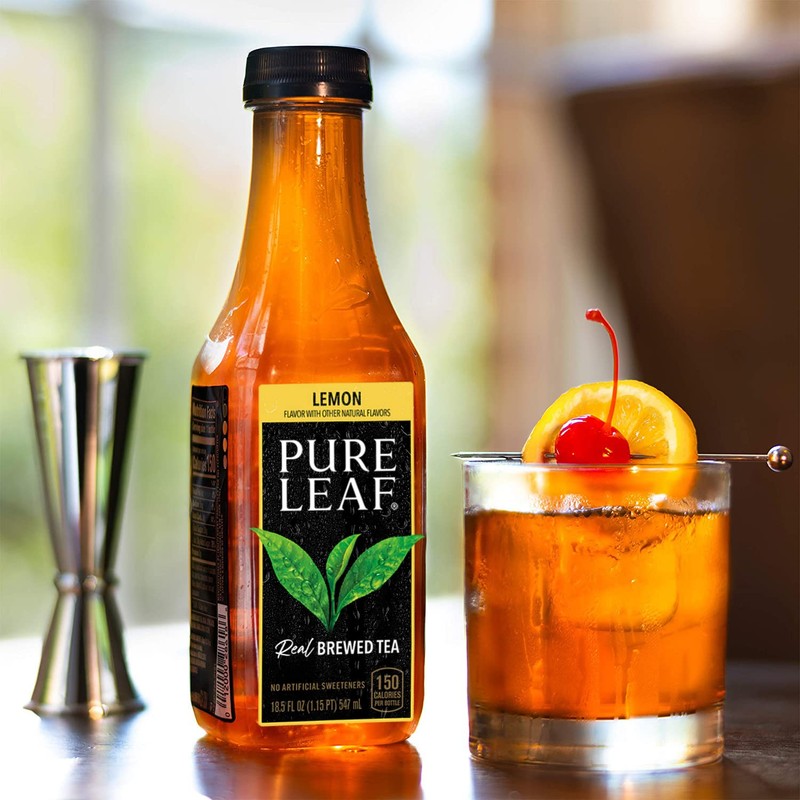 Pure Leaf Iced Tea, Sweetened 3 Flavor Variety Pack, 18.5