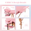 CHRUN Massage Table Portable Wide Massage Bed 84 Inches Spa