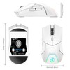 HXSJ T40 T40 Wireless Mouse 2.4G+BT5.1+BT5.1 USB Receiver Triple Modes
