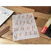 Stencil1 Corsiva Font Stencil 2" Letters - Reusable Premium Quality