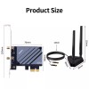 FENVI PCI-E WiFi 7 Adapter QCNCM865 Gaming Wireless Bluetooth Card
