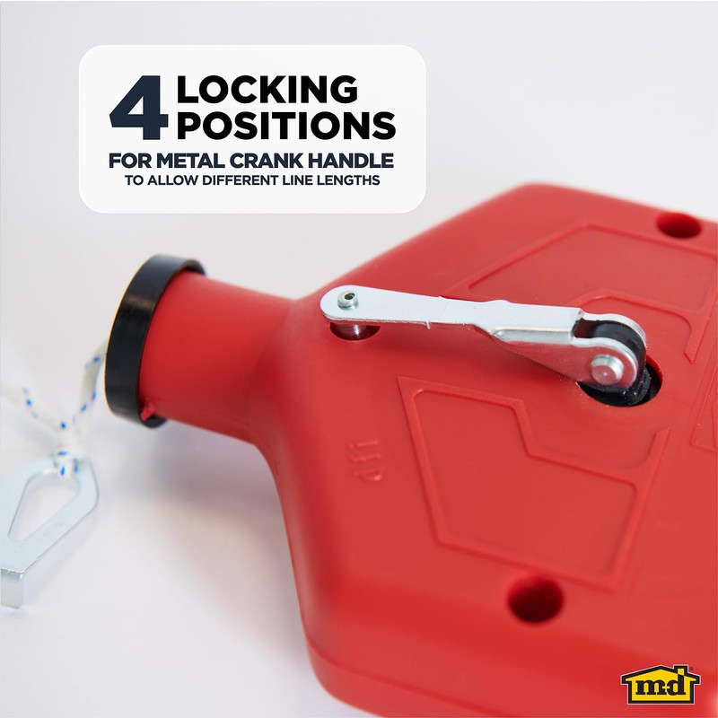 M-D Building Products 00760 ABS Tuff Line Chalk Reel 100ft