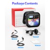 Erasiny Bluetooth CD Player Portable with FM Transmitter and Dual