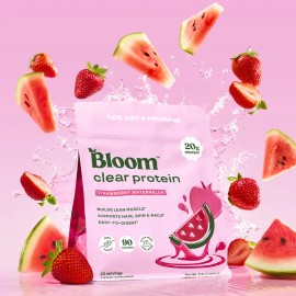 Clear Whey + Collagen Protein Blend Drink Mix, 20g Protein, 90 Calories, 0g Sugar, Light Refreshing Fruity Flavor, Women’s Protein Supplement