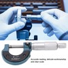 Fafeicy British System Outside Diameter Micrometer Measurement Measuring Tool,0-25mm /
