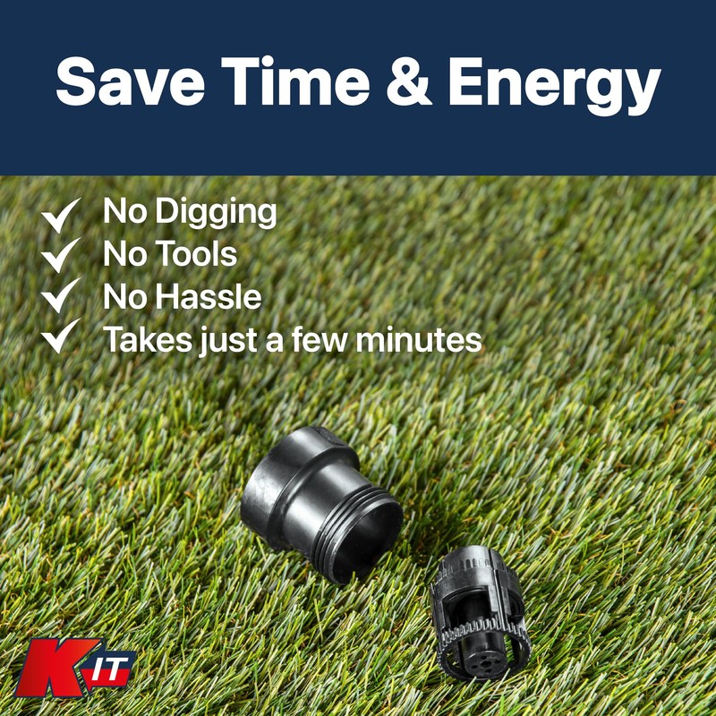 KLift-It Rotor Sprinkler Riser Extender - 2 inch Coupler with