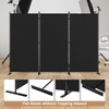 C-Hopetree 3 Panels Room Divider, 6 Ft Tall Indoor Folding