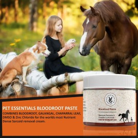 Veterinarian Grade Sarcoid Herbal Paste for The Removal of Sarcoidosis & Growths