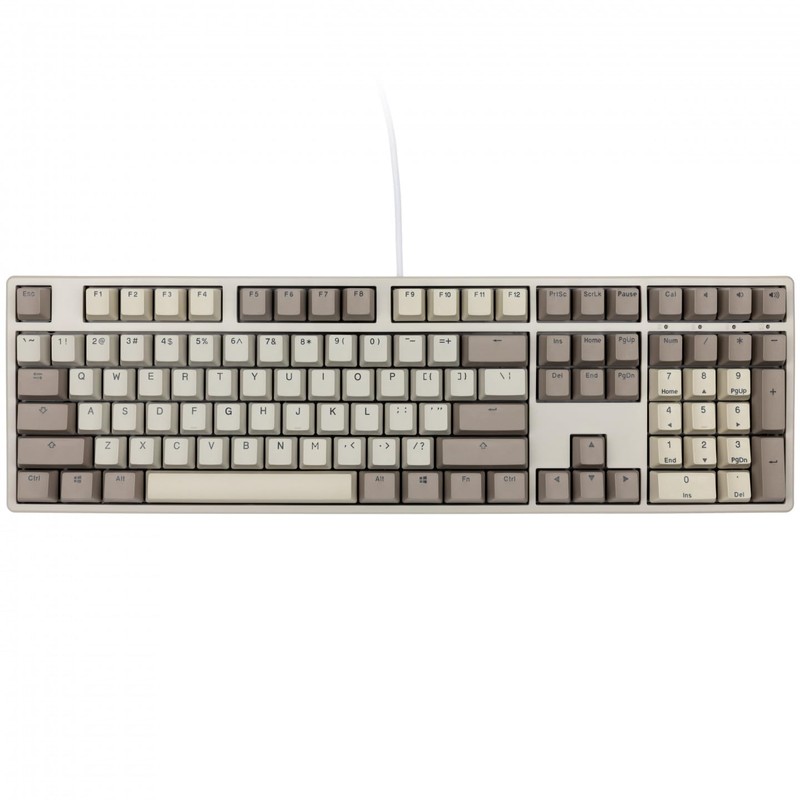 Ducky Origin Vintage Double Shot PBT Mechanical Keyboard (Cherry MX