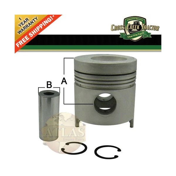 Aftermarket 4.4 STD Piston For Ford Tractor Engines - Diesel