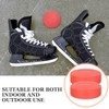 BESPORTBLE 3pcs Hardness Flat Hockey Set Durable Balls for Training