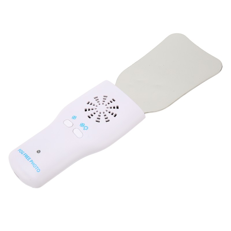 Dental Mirror Handle Prevent Fog LED Light Teeth Oral Cavity