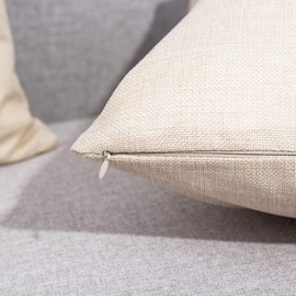 GTEXT Fall Throw Pillow Cover Autumn Decor Home Sweet Home Plaid Pumpkin Pillow Cover 20x12 inch Outdoor Pillow Linen Square Pillow Cover for Cushion,Sofa Fall Pillow Cover