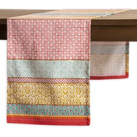 Maison d' Hermine Table Runner 100% Cotton 37cm x 180cm Decorative Washable Tablerunner Easter Tablerunners for Dining, holidays, Buffet Parties & Wedding Use, Provence - Spring/Summer