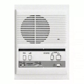 AIPHONE LEF-1C Semi-Flush Mount Open Voice Sub-Master Intercom with Door-Release