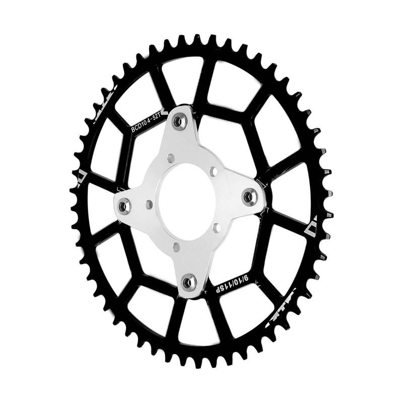 52T 104BCD Sprocket Spider Adapter Aluminium Alloy High Hardness Drive