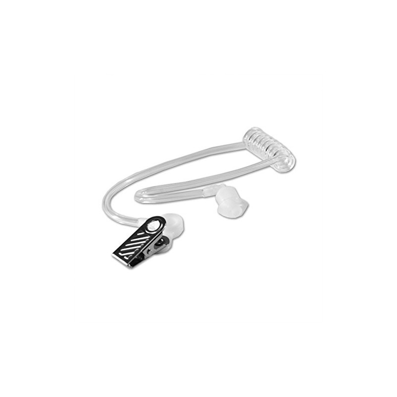 Sound Tube with Vented Ear Plugs-Clear