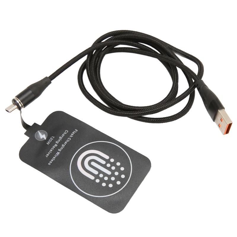 120W Type C Magnetic Dual Purpose Wireless Charging Receiver 10W