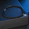 MICMIF 925 Sterling Silver Necklace Women's Choker Star Pendant with