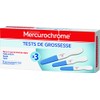 Mercurochrome 3 pregnancy tests