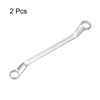 sourcing map 2pcs Offset Extra Long Box End Wrench 24