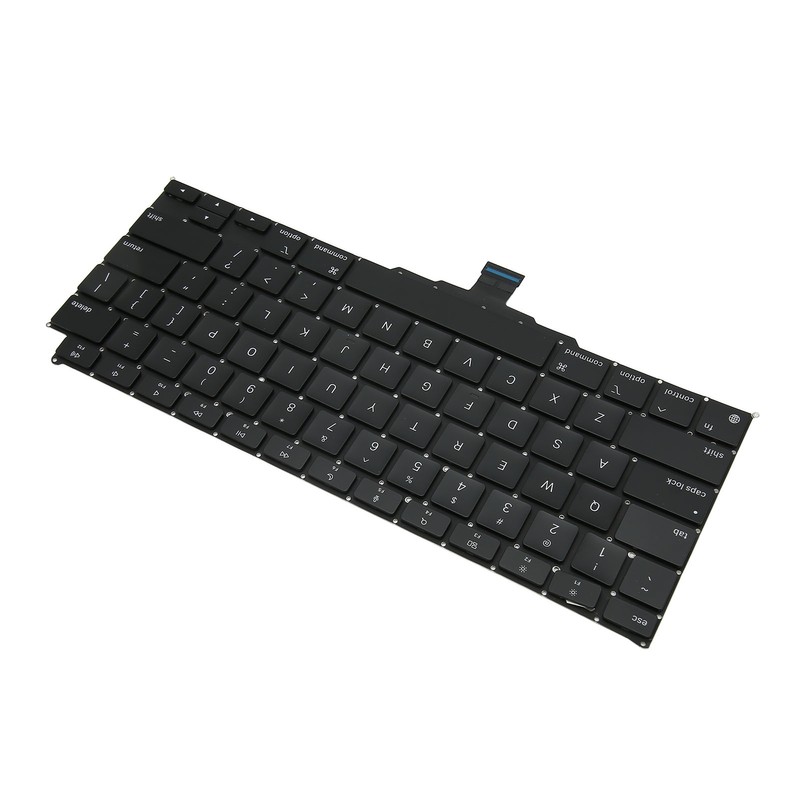 Replacement Keyboard Durable Reliable Replacement Keyboard for OS X Laptop