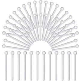 BLMHTWO Pack of 50 Micro Dosing Spoons, Measuring Spoons, Gram, 150 milligrams Teaspoon, Measuring Spoon, Plastic Measuring Tools, Accessories for Spice Powder, Laboratory Cosmetics