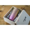HORIE T08KM350GP Titanium Double Tumbler, Kiln Fired Gradient Pink, 11.8