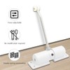 Door Closer,Automatic Door Closer Zinc Alloy Safety Spring Door Closer