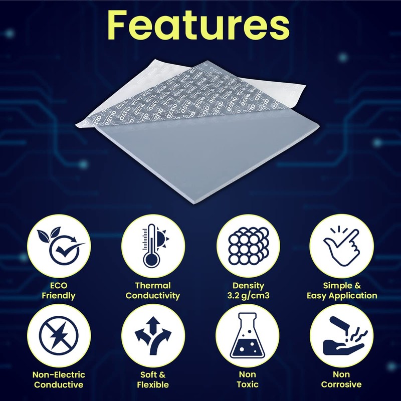 Gelid Solutions GP-Extreme 12W Thermopad 120 x 120 x 2.0