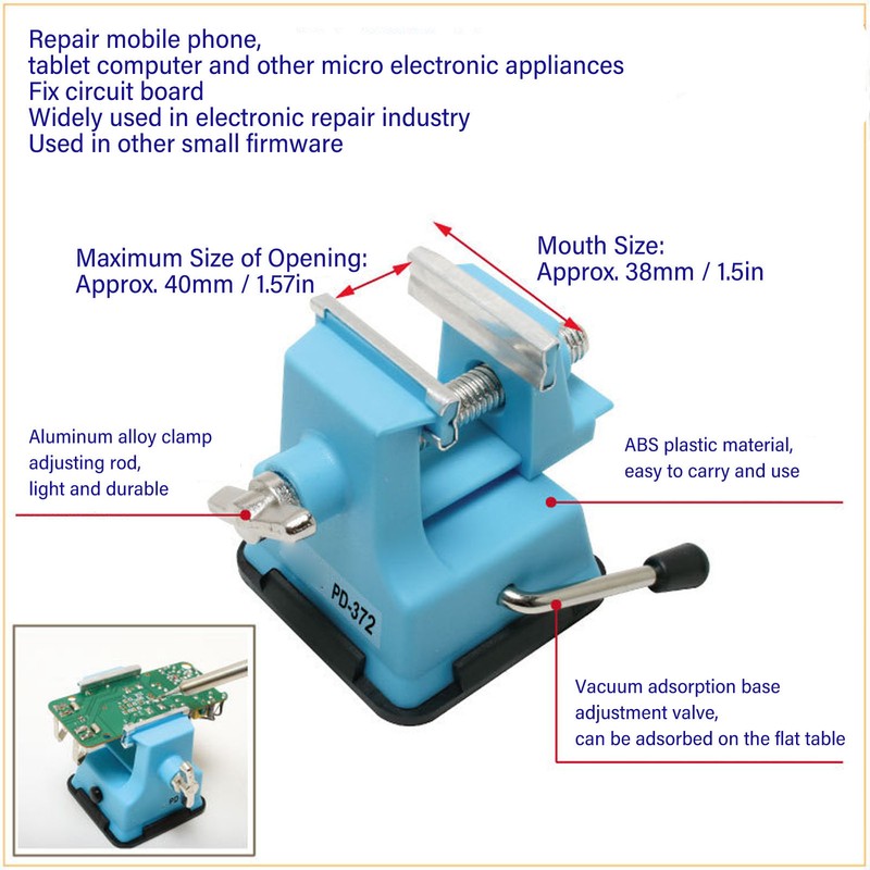 Mini Vise Bench Working Table for DIY Jewelry Craft Vice