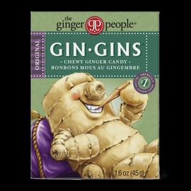 The Ginger People Gin Gins Chewy Ginger Candy Original 45g