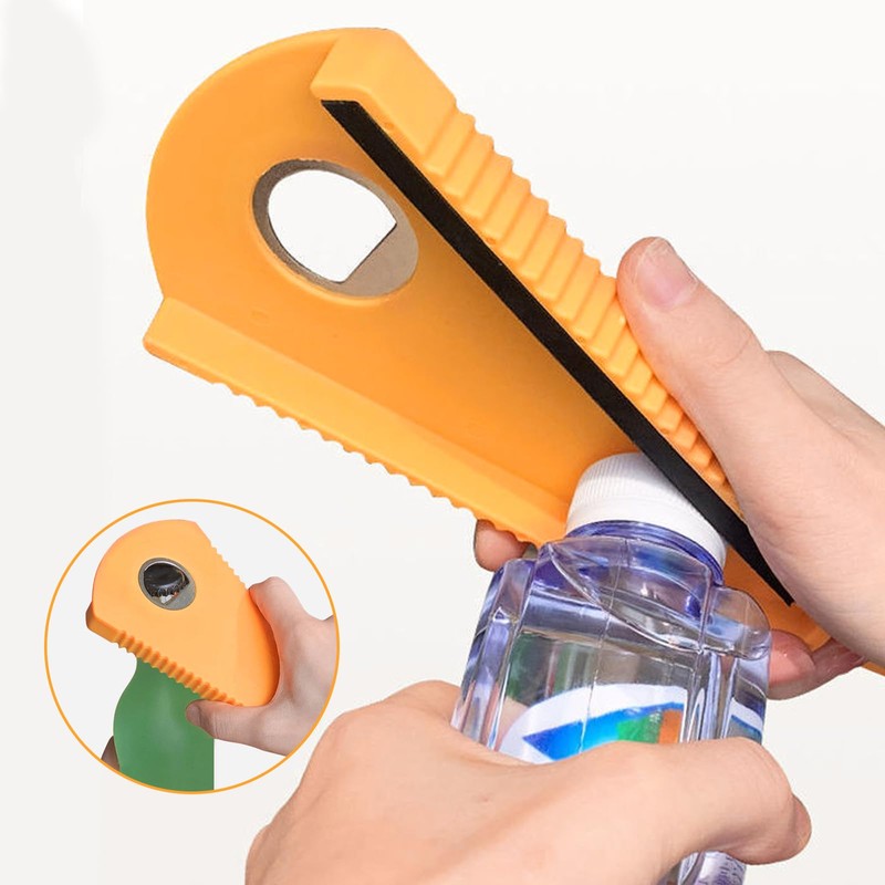 Asheyya 3PCS Multi Function Bottle Opener, Lid Opener for Jars