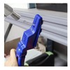 Safety Nail Holder Pliers, 24.5 cm Length, Blue Plastic Construction,