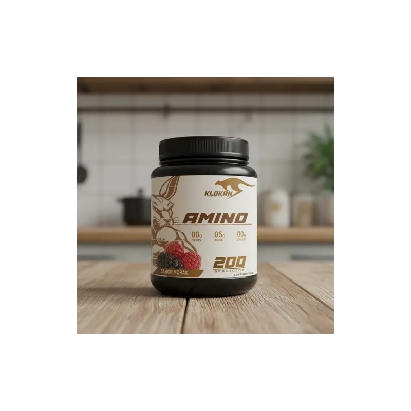 Aminoácidos En Polvo Klokan 1kg 200 Servicios Varios Sabores