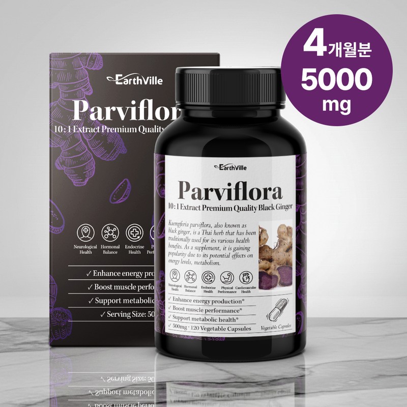 Earthville Black Ginger Krachay Dam Fabiflora Black Ginger 500mg Effectiveness