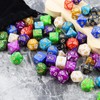 QUTHZZHY Polyhedral Dice, DND Dice Set, 70 Pieces Polygon Game