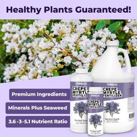 Crepe Myrtle Fertilizer, Complete Liquid Crepe Myrtle Tree Plant Food, 8 oz (250mL)
