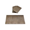 Proops Dolls House Wall Panels, Oak, Tongue and Groove, Pack
