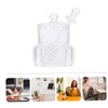 SHOWERORO 1set Acrylic Honey Pot Lid and Dipper Convenient Syrup