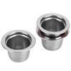 3Pcs/Set Coffee Capsule Reusable Pod Stainless Steel Refillable Filter 30x22x20mm