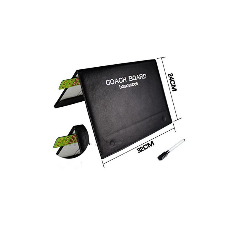 Folding Magnetic Basketball Coaching Board Basketball Coach Tactics Book