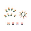 Spring Press On Nails Long Square Fake Nails Full Cover